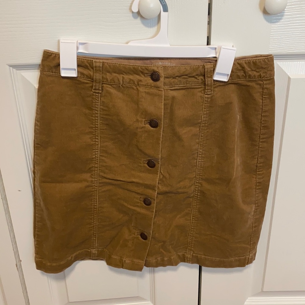 Bass Corduroy Mini skirt